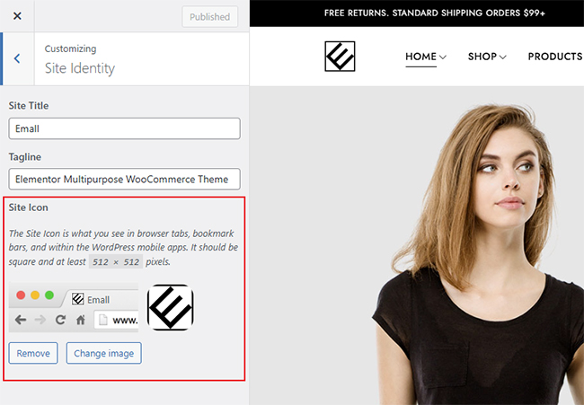 Logo & Favicon